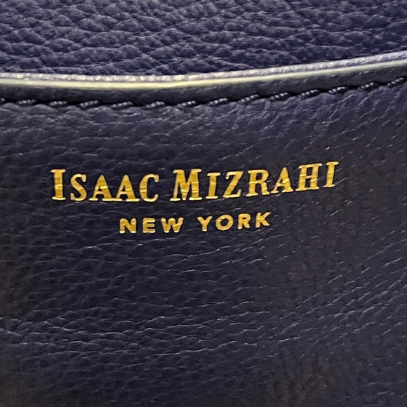 Isaac Mizrahi Royal Cobalt Blue Shoulder Bag - Picture 2 of 16
